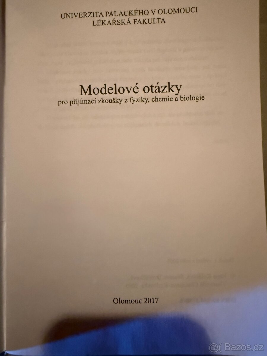 Modelové otázky LF - 5