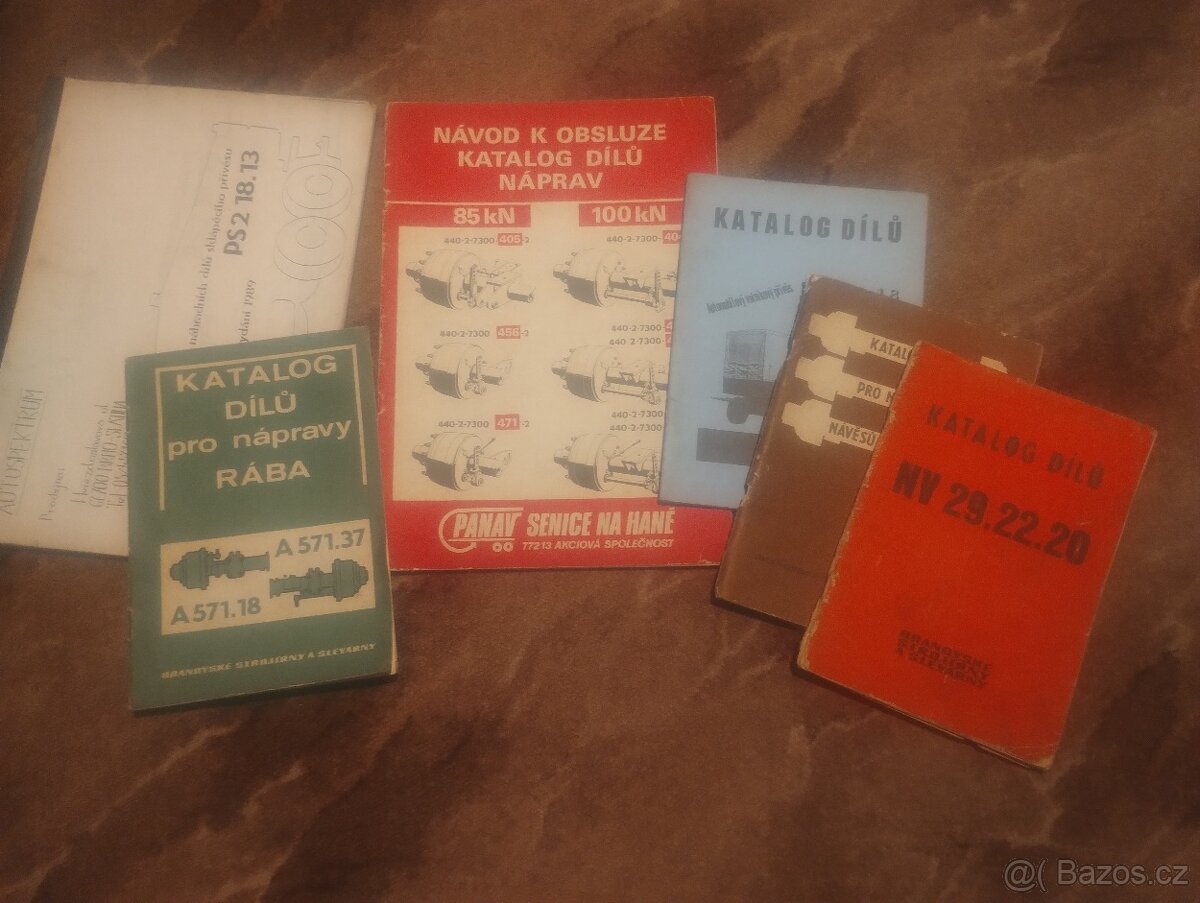 Dílenské příručky a katalogy ND - 5