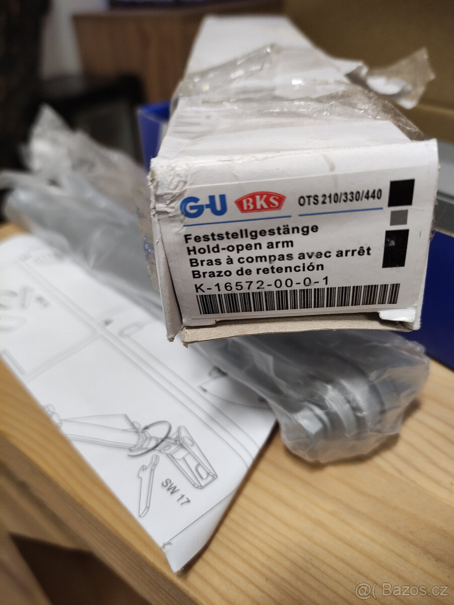 Samozavírač G-U BKS OTS 430 s ramenem - 5