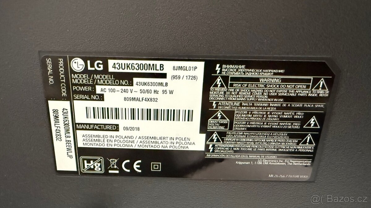 LG TV 43UK6300MLB - 5