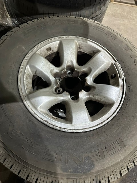 Alu kola Nissan Patrol Y61 R16 6x139,7 + 235/85r16