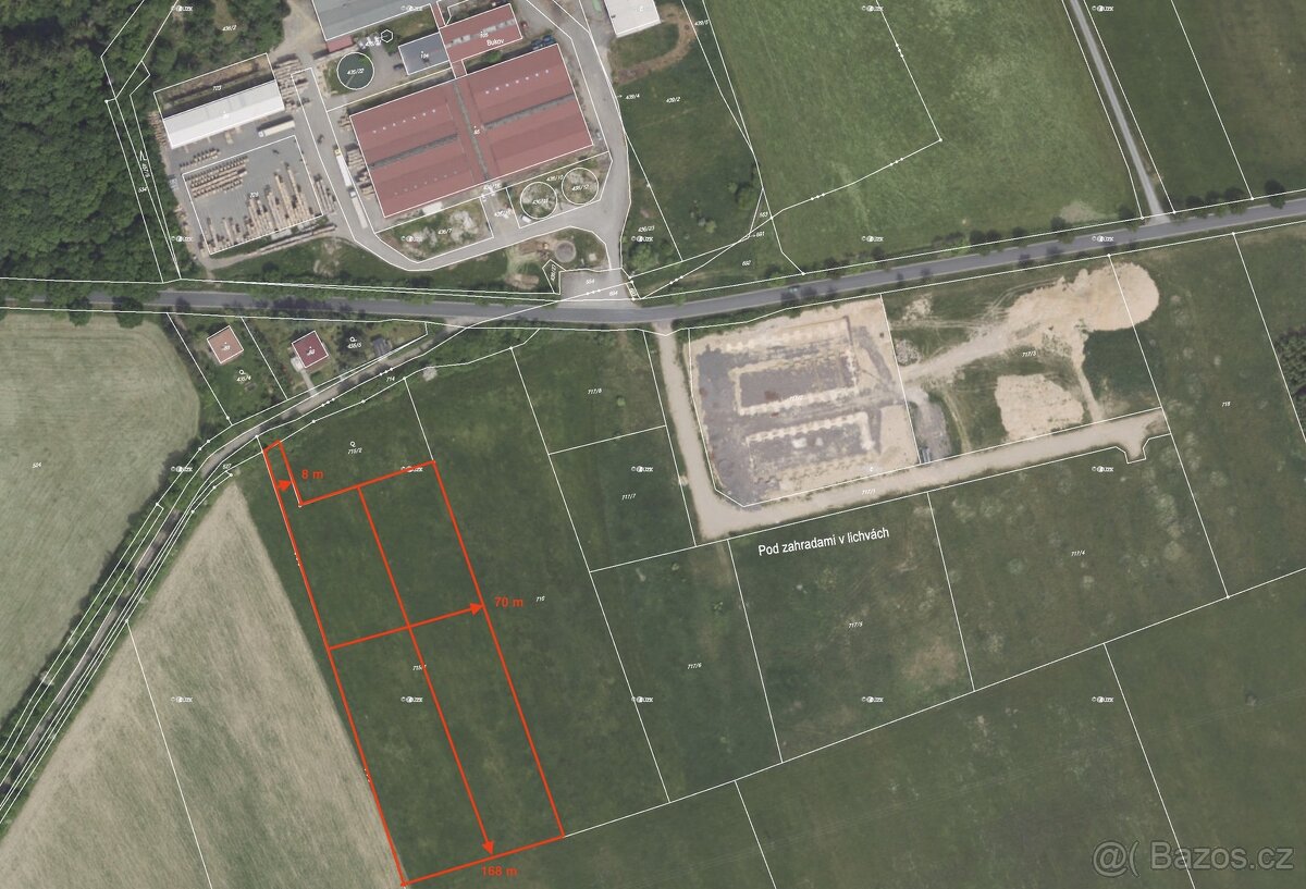 Prodej pozemky pro komerční výstavbu, 12 041 m² - Cekov - 5