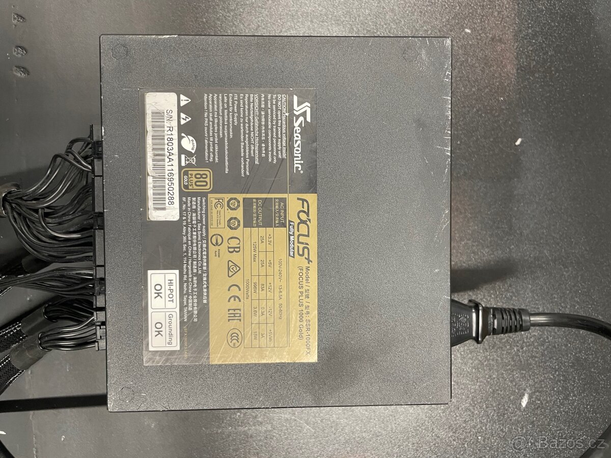 PC Zdroj Seasonic Focus GX 850 - 5