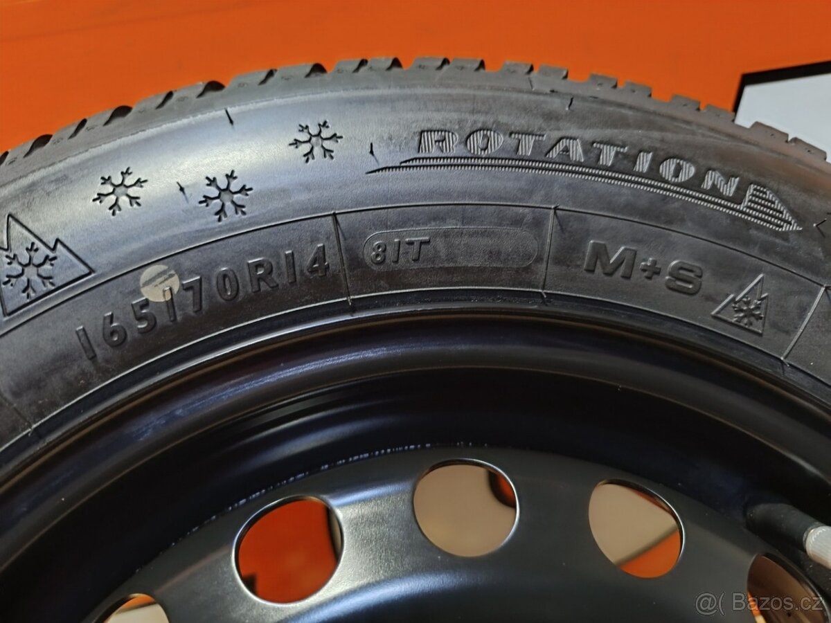 Nová zimní sada na Škoda Citigo, VW Up, 165/70r14 - 5