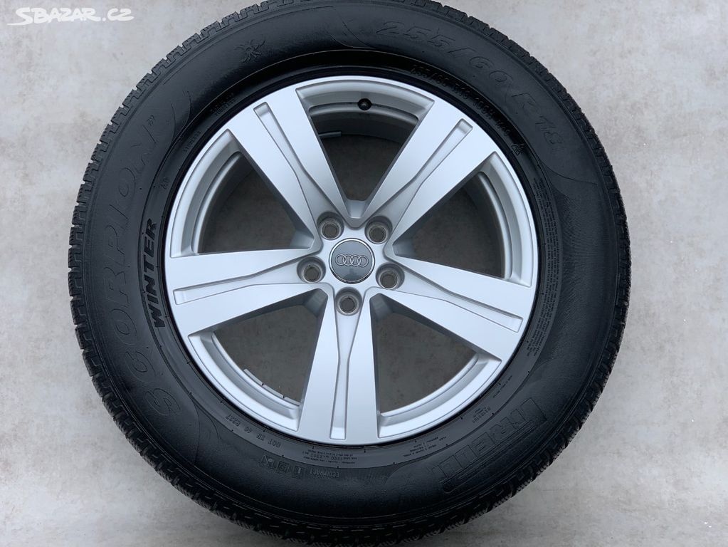 Originální kola AUDI Q7 5x112 R18 ZIMNÍ PNEU č.H27 - 5