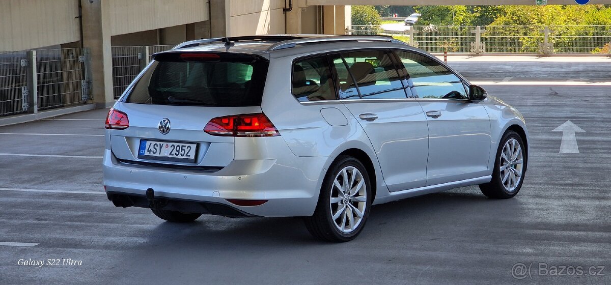 VW Golf VII Variant 1,4 TSI 90KW 2013 HIGHLINE KRÁSNÝ STAV - 5