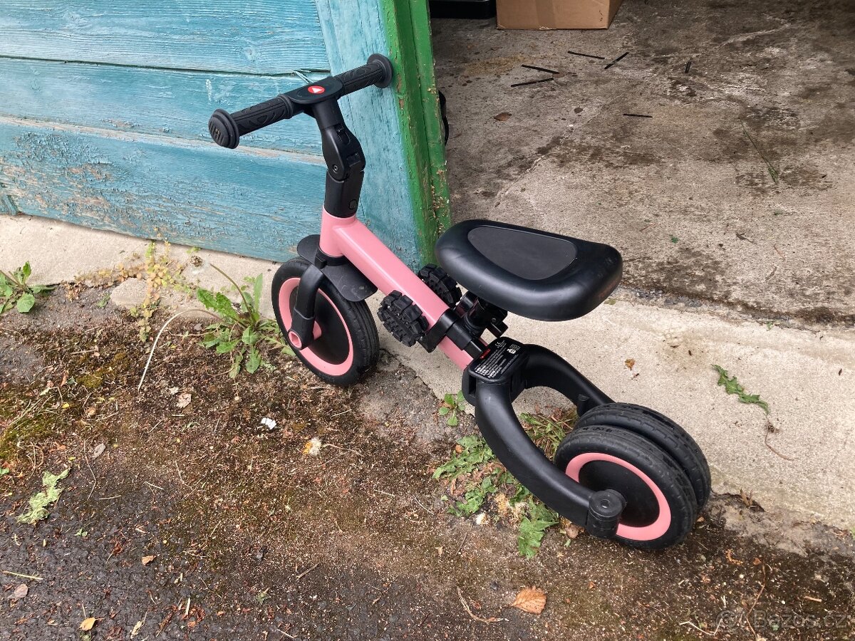Odrážedlo/tříkolka 4v1 Kaya Pink - 5