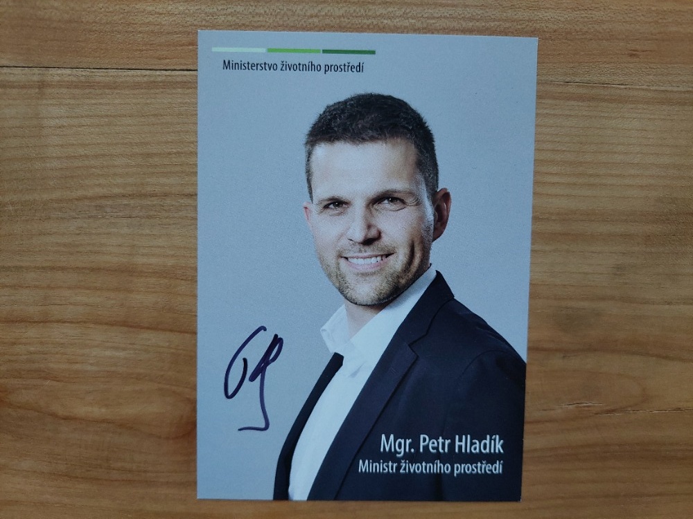 Fialova vláda - autogramy, autogramkarty a autografy, podpis - 5