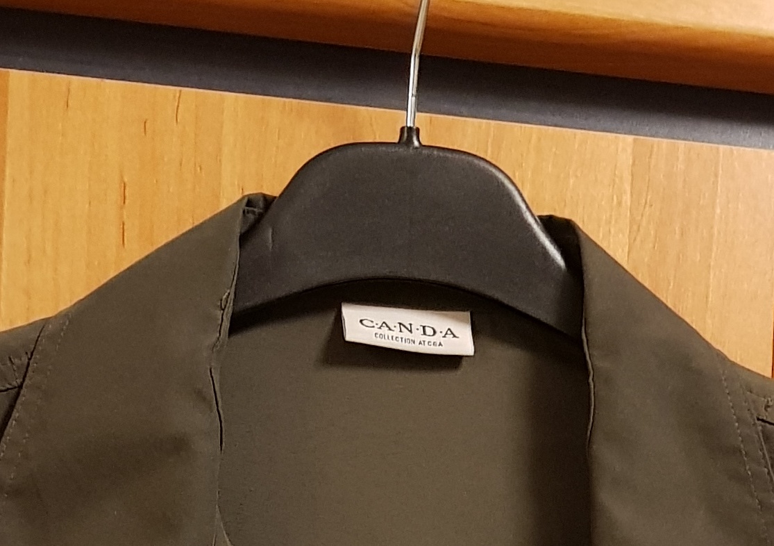 Lehký khaki kabátek - CANDA - 5