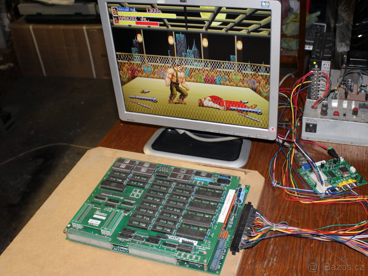 Final Fight GENUINE CapCom JAMMA PCB - 5