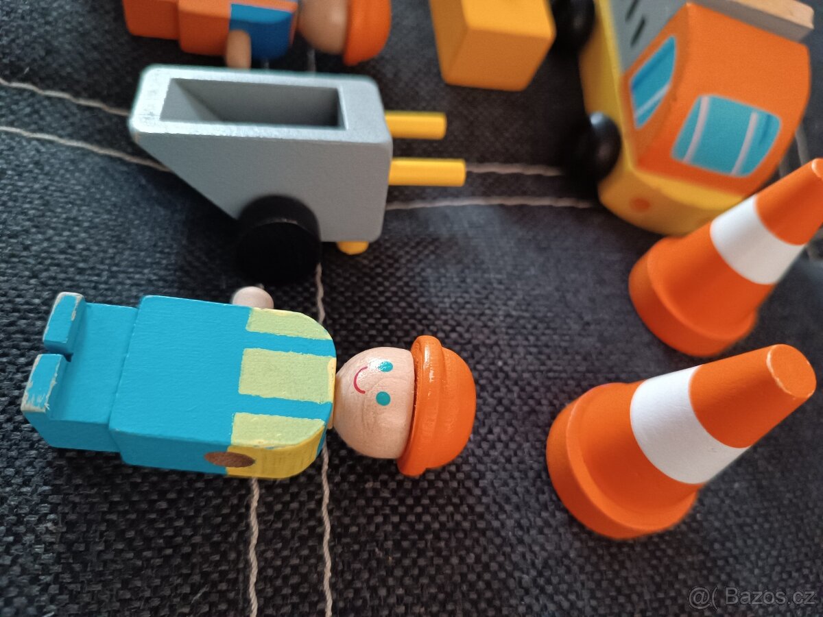 dřevěný jeřáb Small Foot - 5