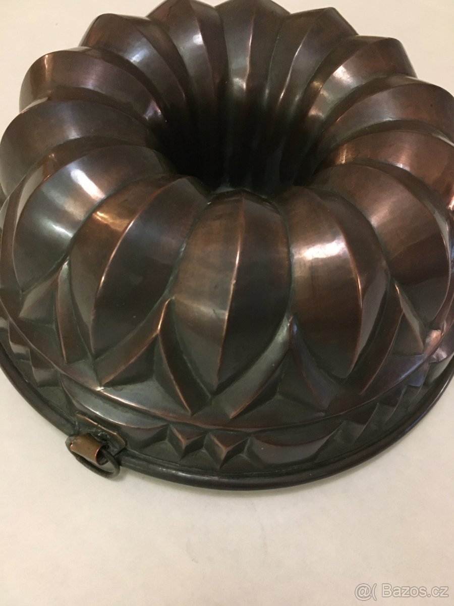 Měděné formy bábovka - 5