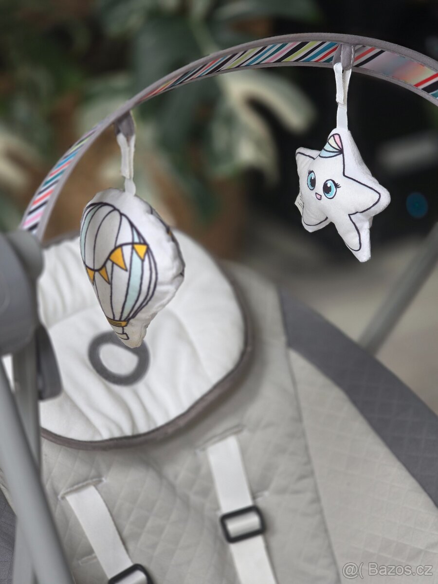 Lionelo Otto šedá houpačka - 5