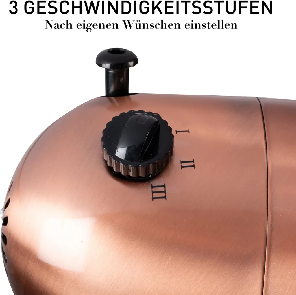 Stojanový kovový RETRO ventilátor - 5