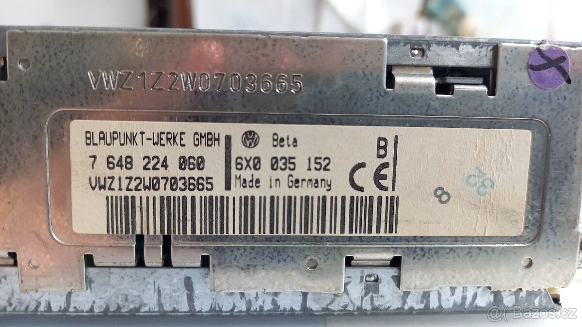 Autorádio Volkswagen Beta - 5