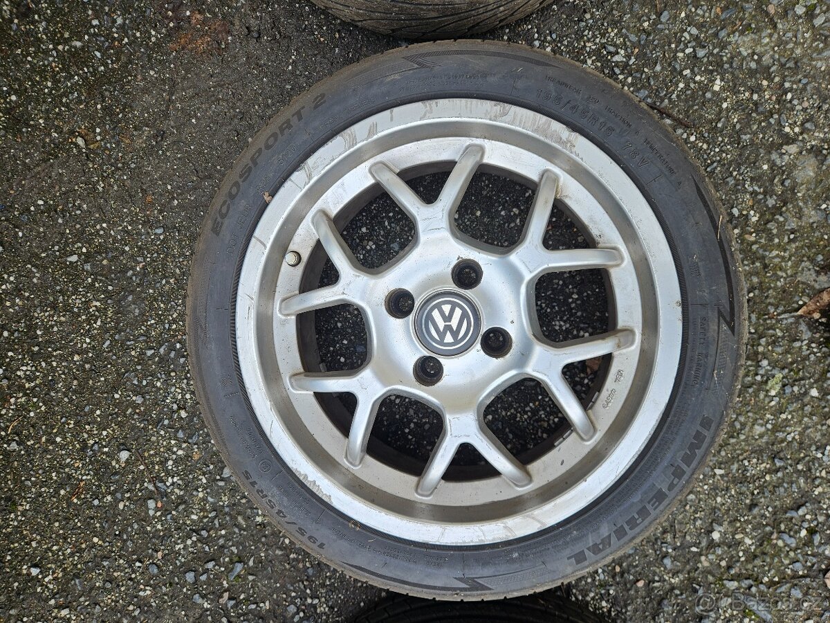 Alu kola 7J 4x100 R15 s pneu - 5