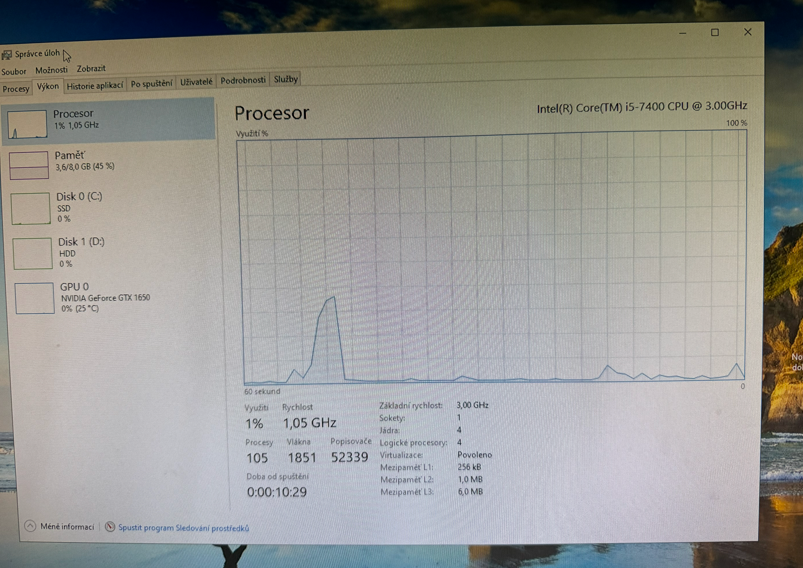 Herní PC i5, GTX 1650 (CS2, Valorant, Fortnite) - 5