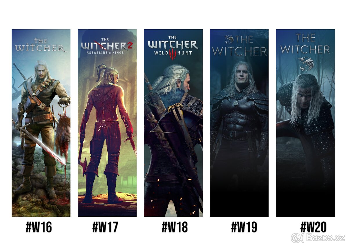 Zaklínač - The Witcher - Záložky mix - 5