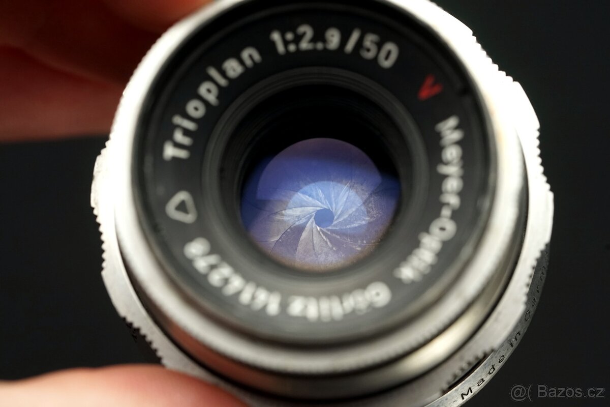 Objektiv Meyer Optik Gorlitz TRIOPLAN 50mm f2,9 V M42 - 5