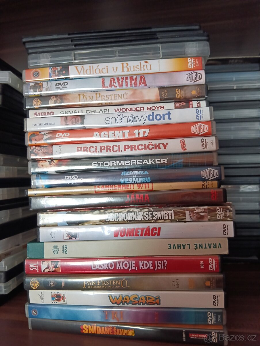 DVD rekordér+ cca 100 filmů DVD - 5