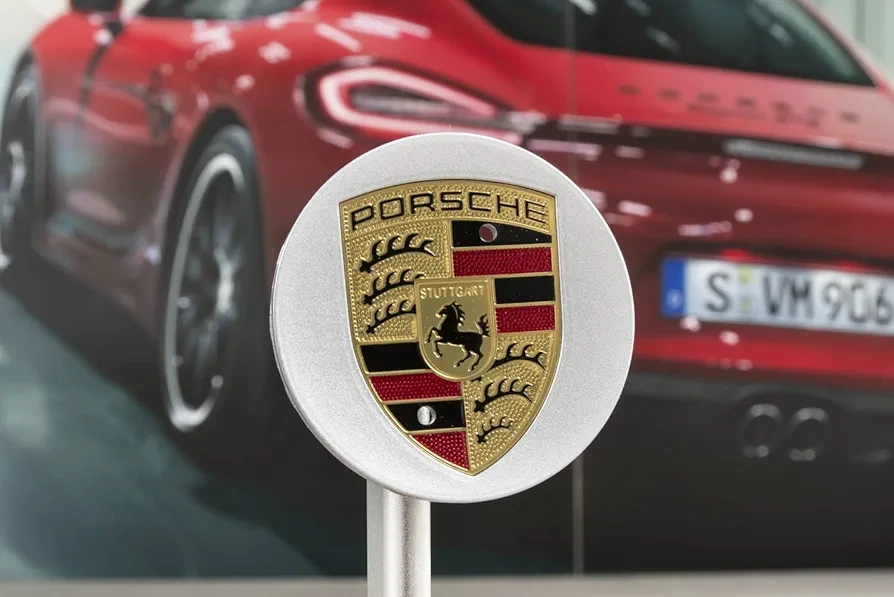 Porsche středové krytky kol – 76mm / 65mm (3 barvy) - 5