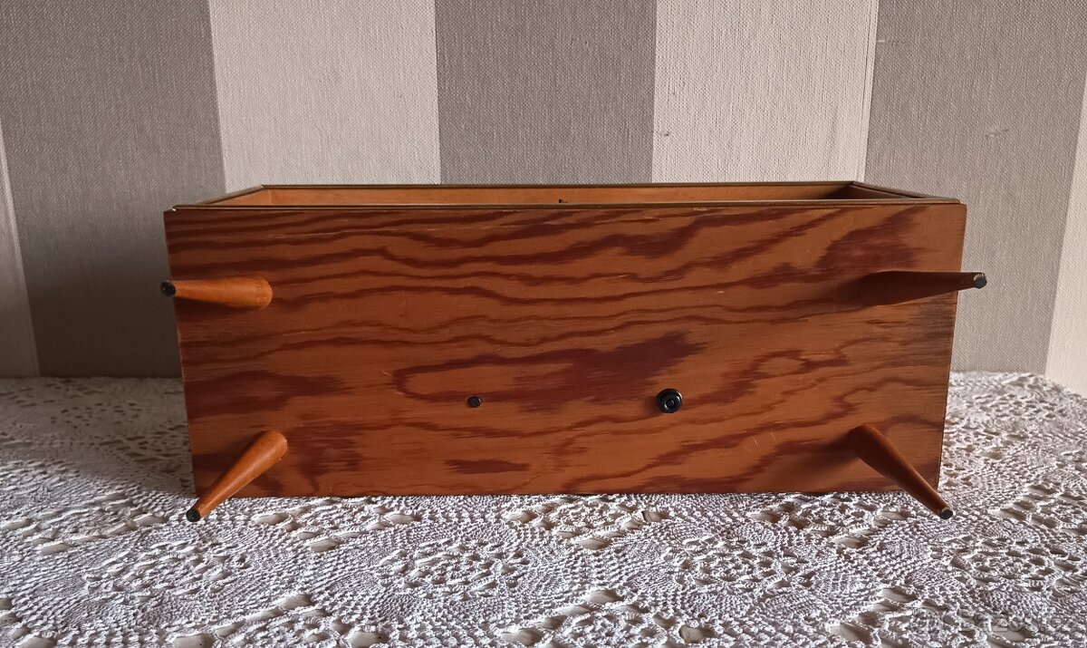 Retro stolní bicí hodiny weimar - 5