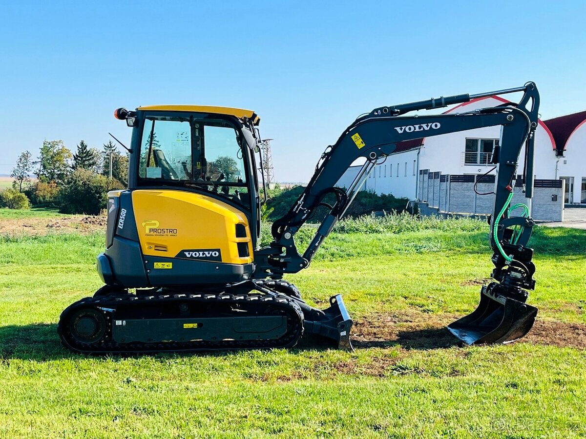 Pásové rypadlo Volvo ECR50D - 5
