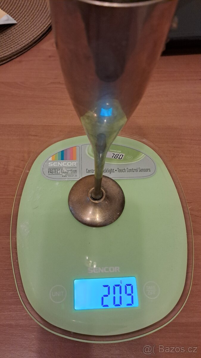 Číše, kalich zřejmě mosaz - 5