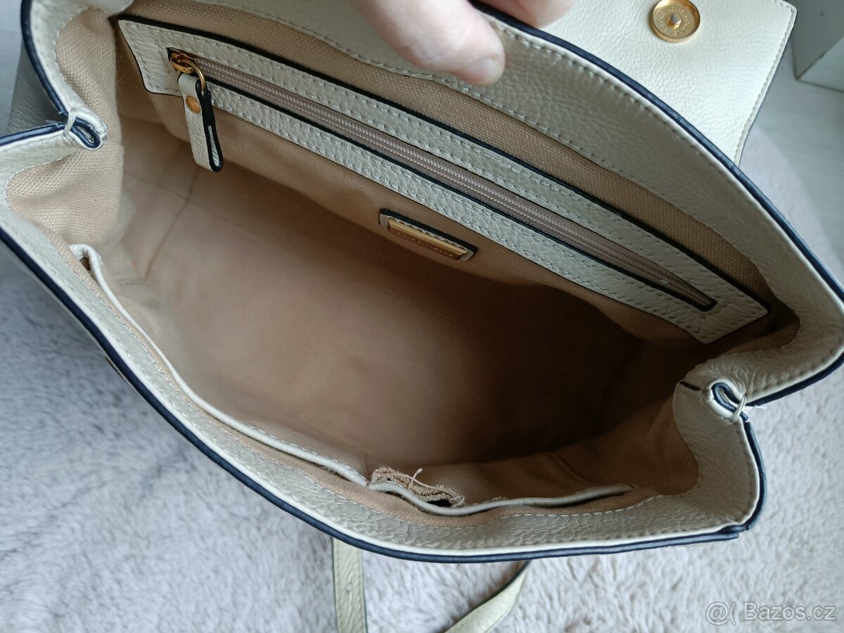 Krémová kabelka Coccinelle - 5