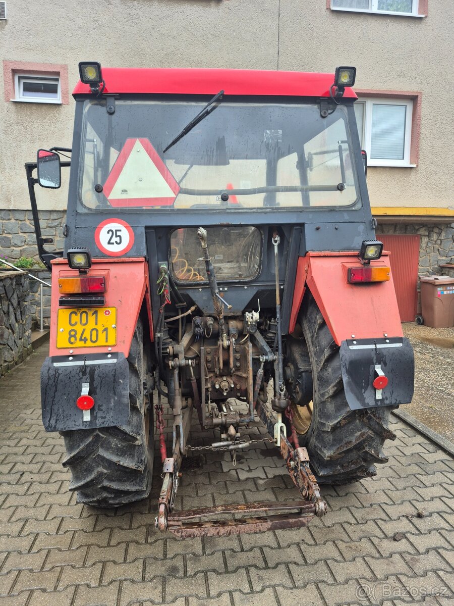 Zetor 7245 s čelním nakladačem - 5