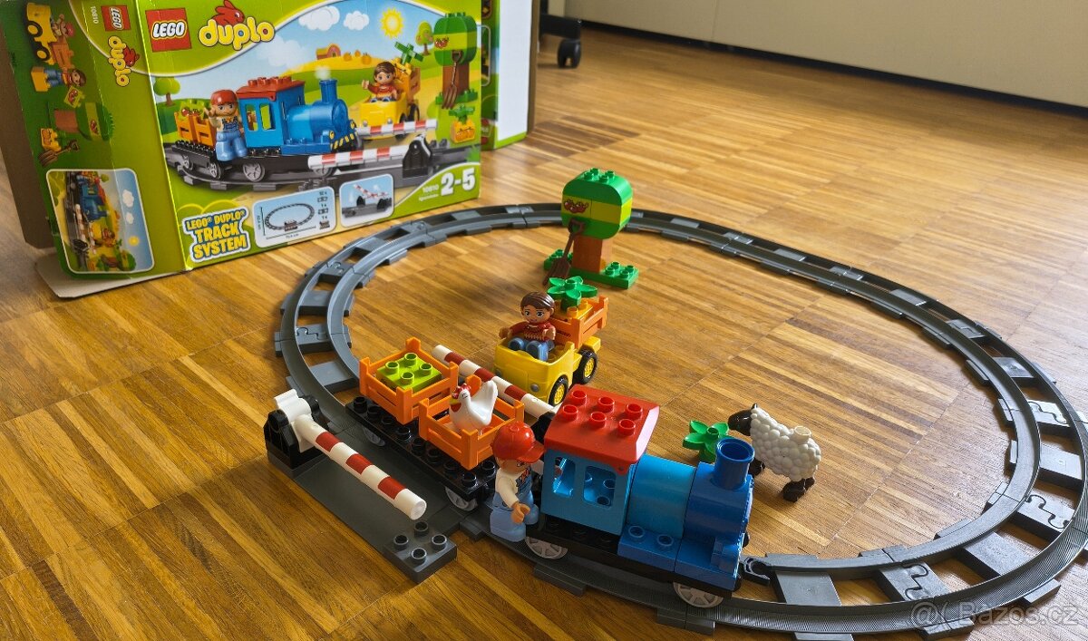 Lego Duplo Vlaky a koleje: 10507+10810+10506+10872+10558 - 5
