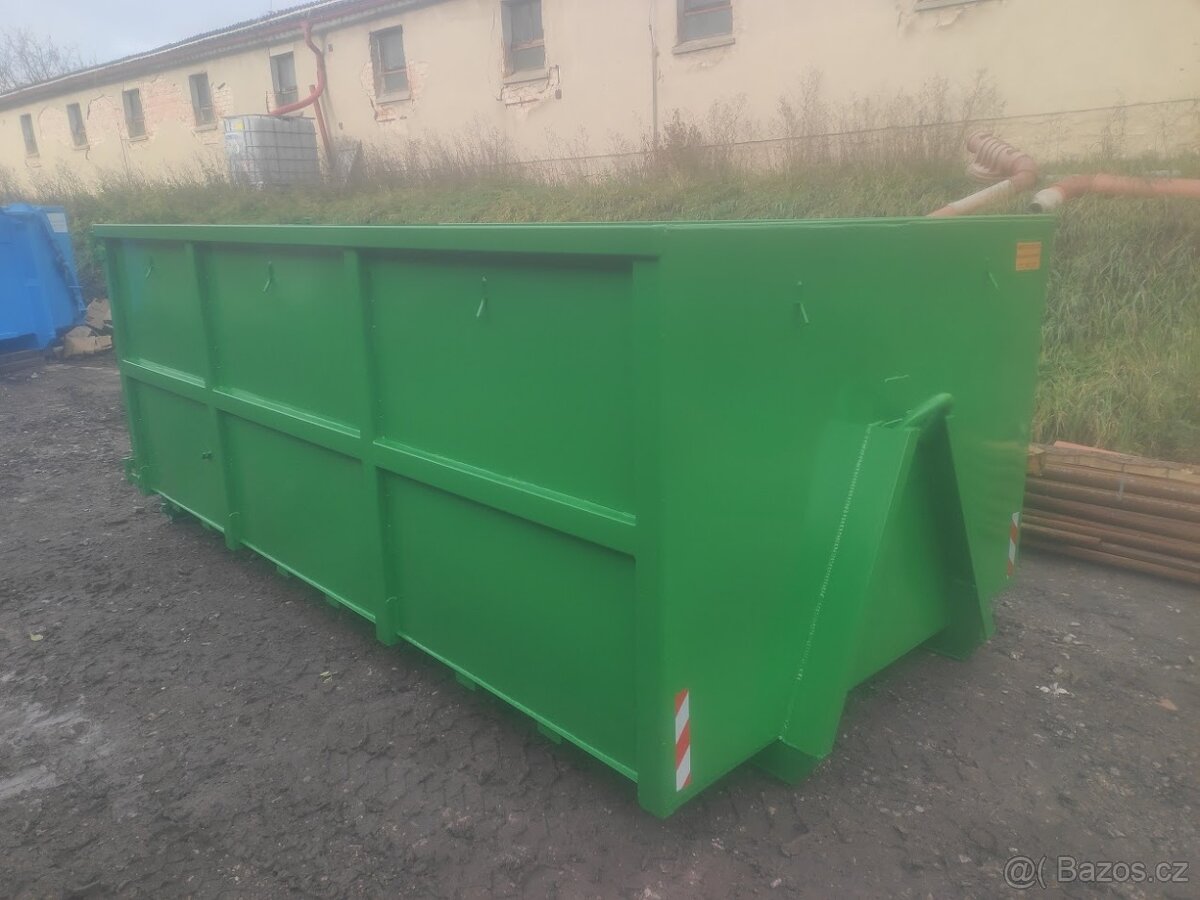 Prodám hákový suťový kontejner AVIA 9m3 - více kusů - 5