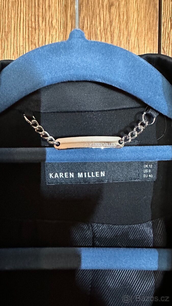 Černé dámské sako - 5