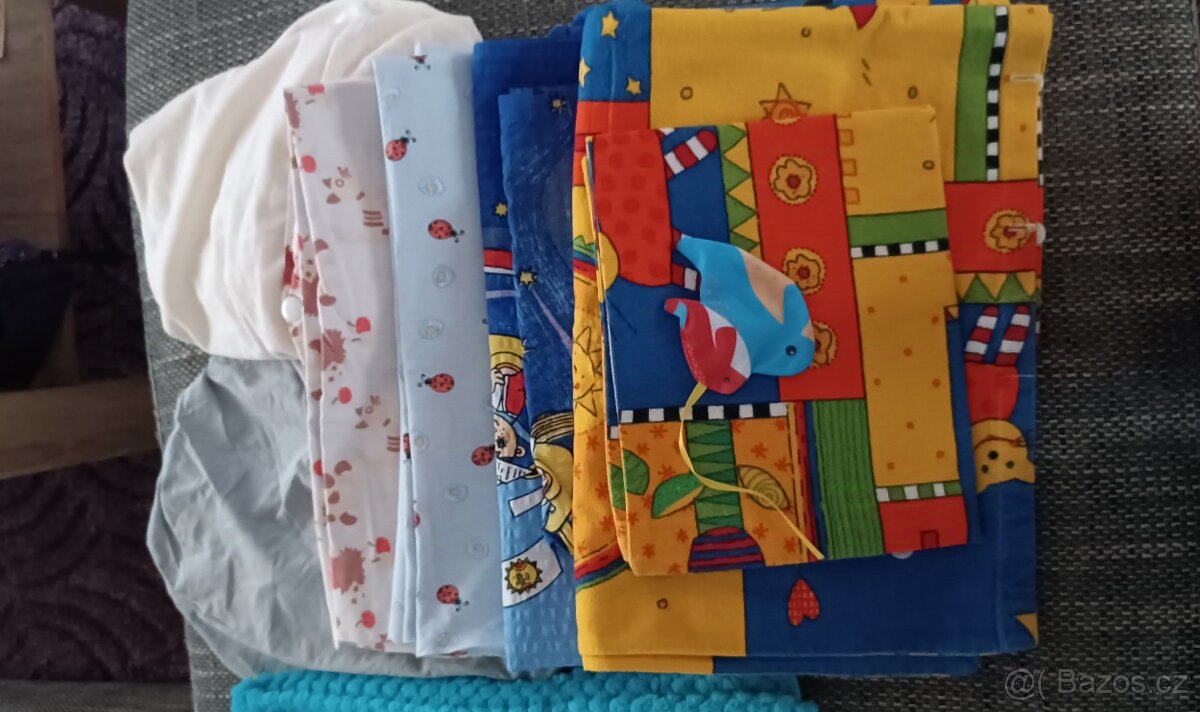 Povlečení, prostěradla deky pro miminko. - 5