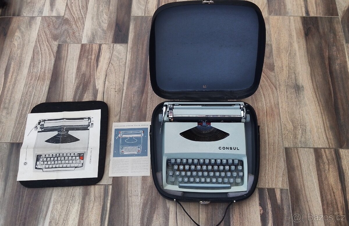 Prodám psací stroj Consul - 5