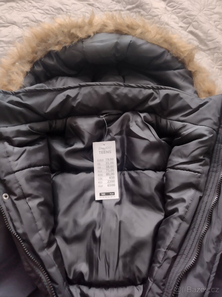 Zimní bunda vel. 164 - Nová - 5