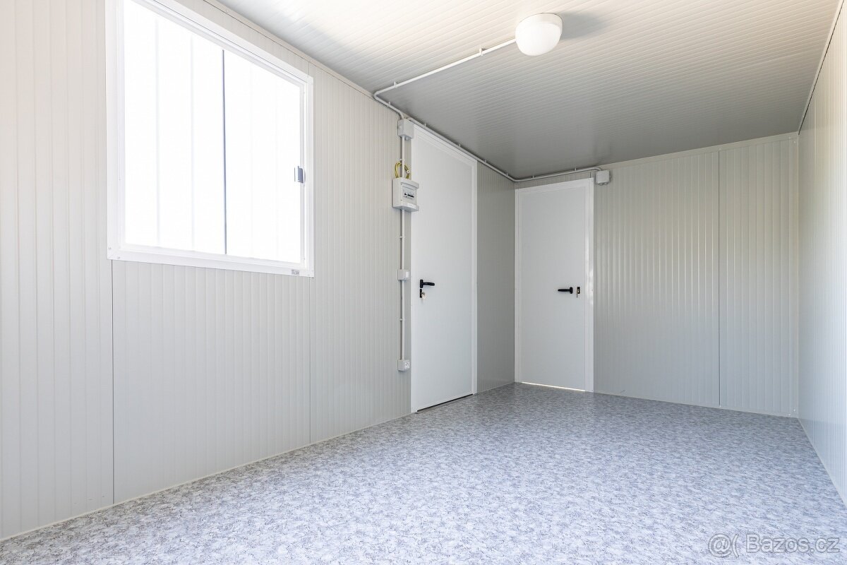 Kancelářkská buňka s WC a umyvadlem - 5