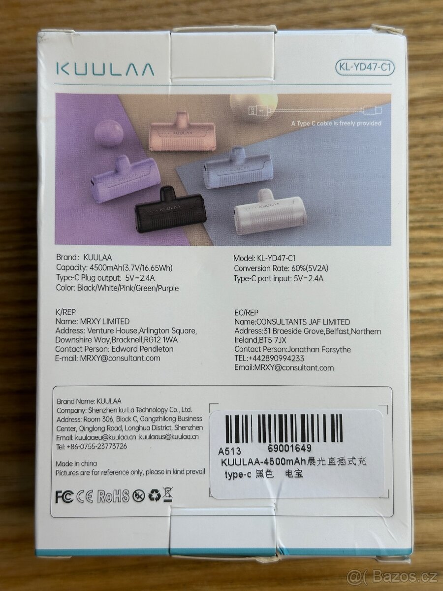 Super powerbanka 4500mAh do USB-C pro iPhone i Android, NOVÁ - 5