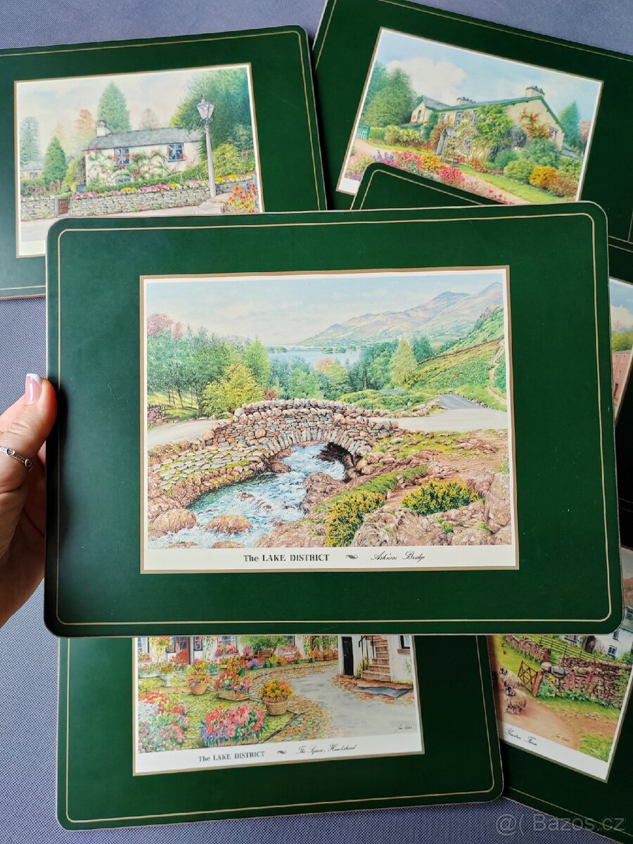 Sada 6 prémiových podložek od PIMPERNEL (Anglie) - 5