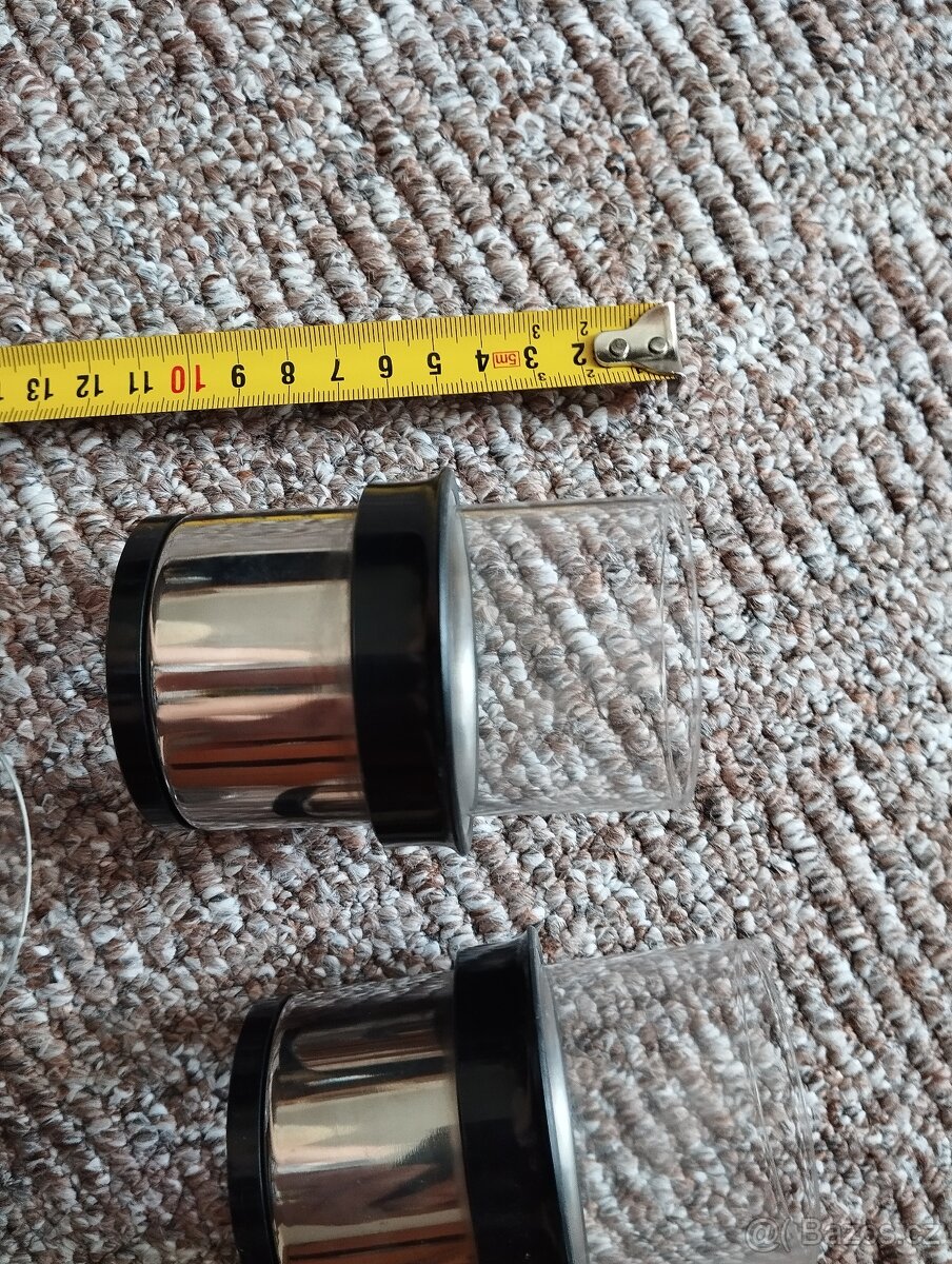 Sklenice na kávu Toner Stainless Czechoslovakia - 5