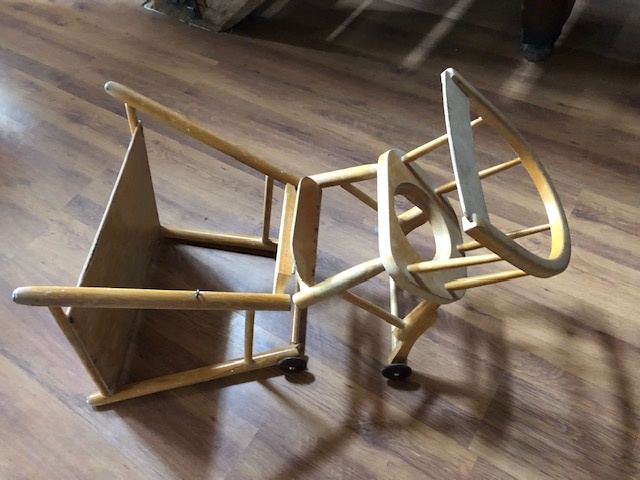 dětská retro židlička - 5