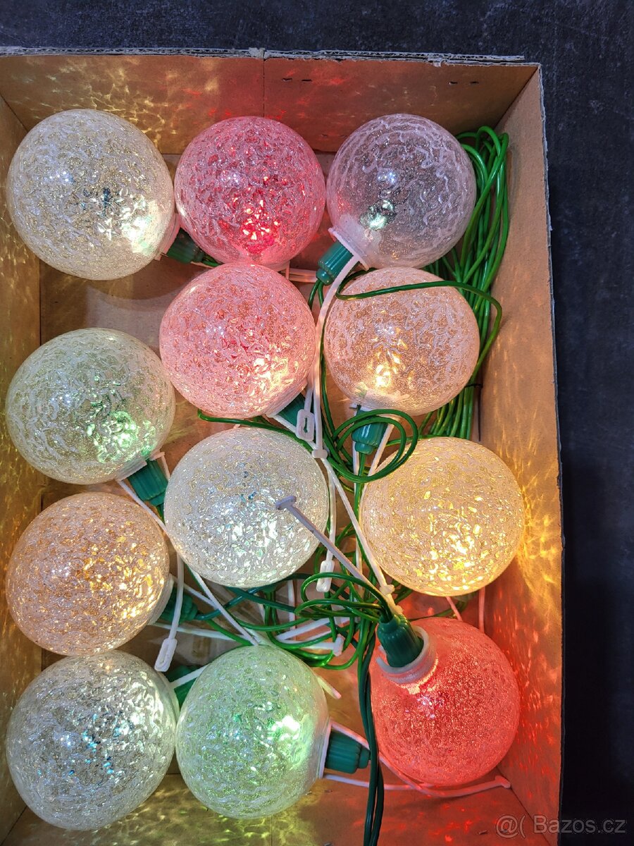 Retro vánoční osvětlení 107 - 5