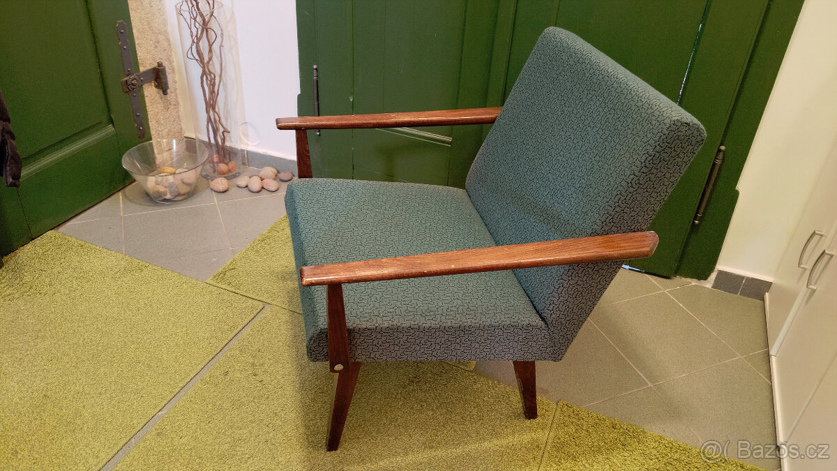 Prodán retro staré křeslo - 5