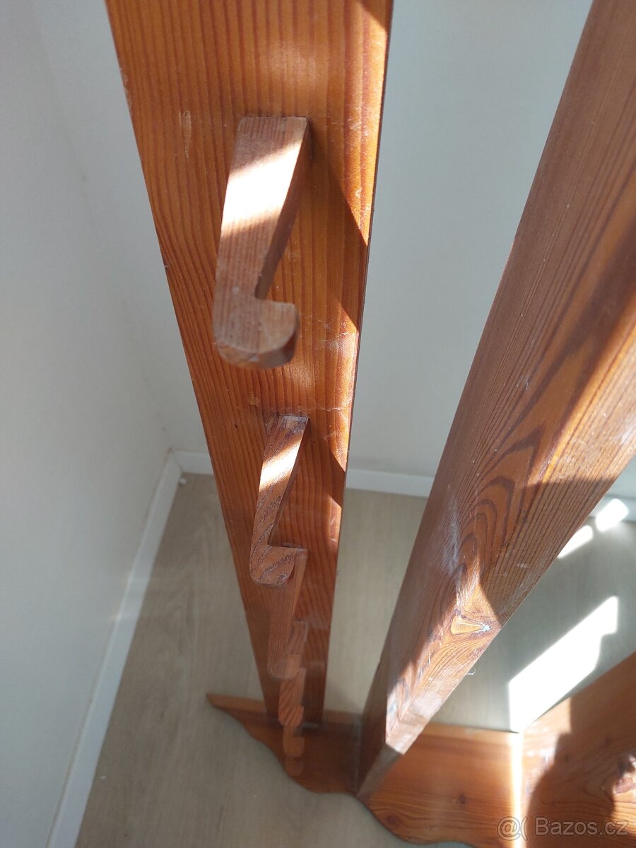 Retro chalupářská vyřezávaná polička - 5