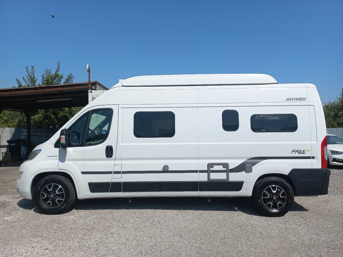 Hymer Free 600 2.3MTJ 118kW 5-míst - 5