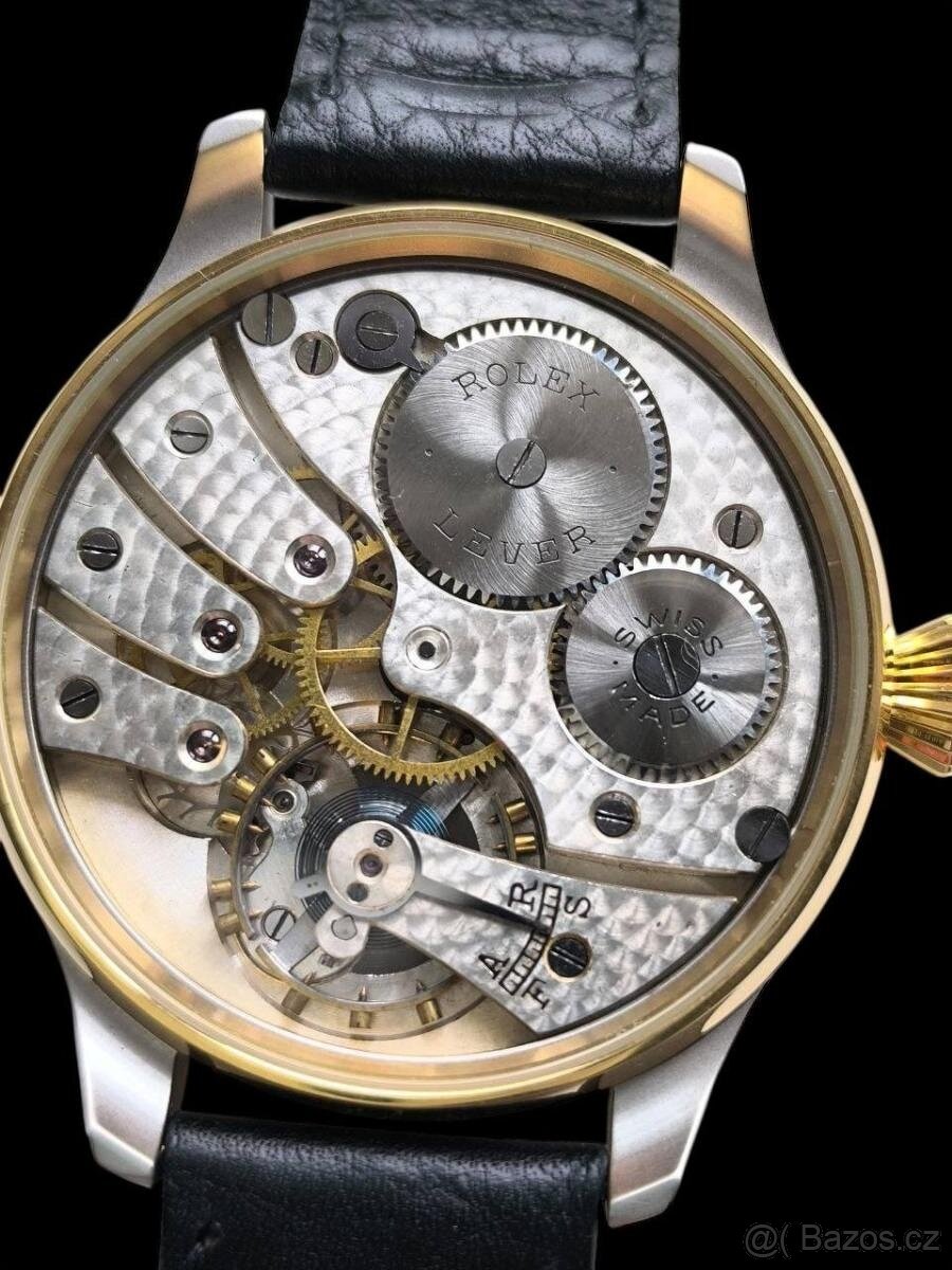 Vojenské starožitné hodinky ROLEX 1920 - 5