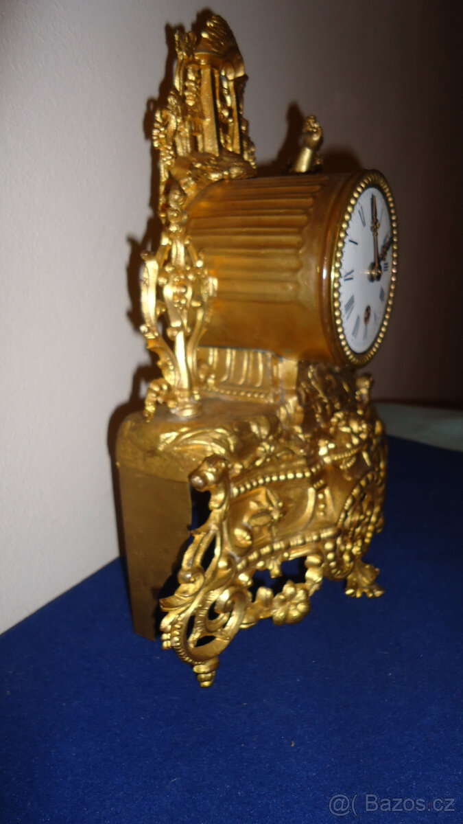 Starožitné krásné funkční hodiny. - 5