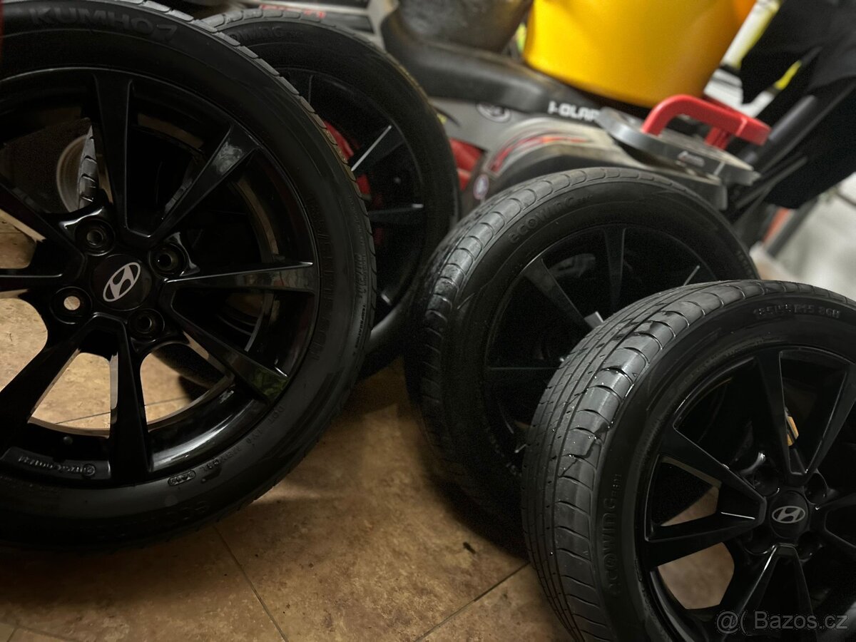 kola+pneu k vozu Hundai i10 - 5
