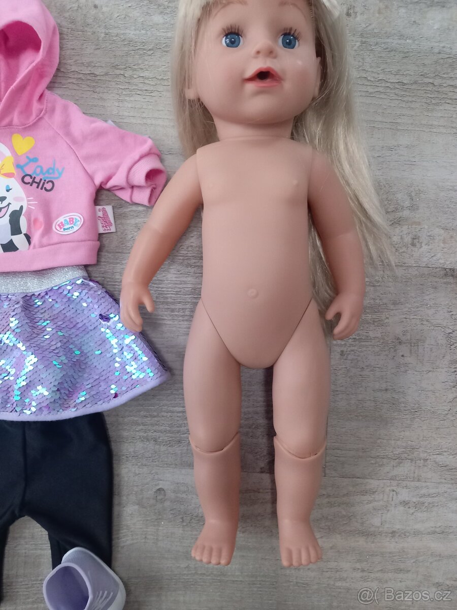 Panenka Baby born starsi sestricka - 5