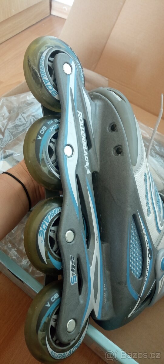 Dámské kolečkové brusle světlé Rollerblade - 5